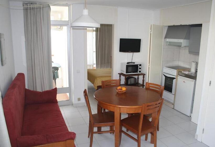 침실 1개 아파트 측면 바다 전망, Edificio Albufeira