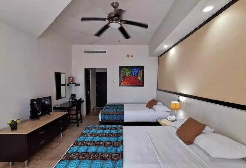 اتاق استاندارد با 2 تخت دوبل, Coral Island Beach View