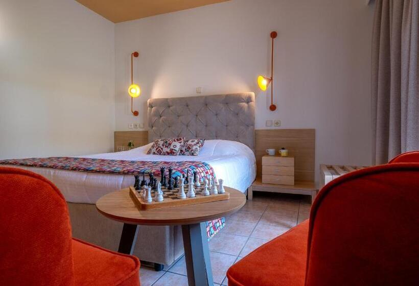 חדר סטנדרט נוף לגינה, Flisvos Royal Hotel & Suites