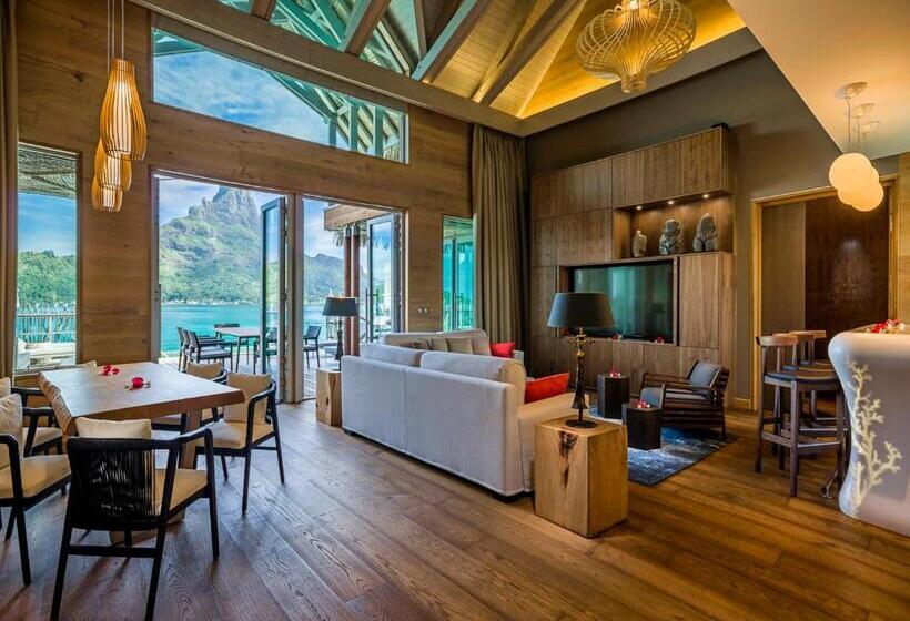 带大床的套房, Intercontinental Bora Bora & Thalasso Spa, An Ihg