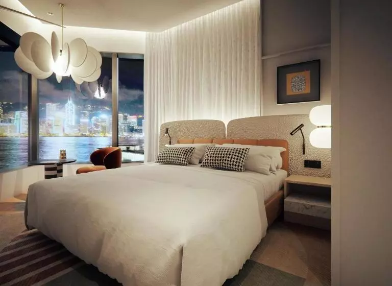 اتاق لوکس با تخت بزرگ, Mondrian Hong Kong