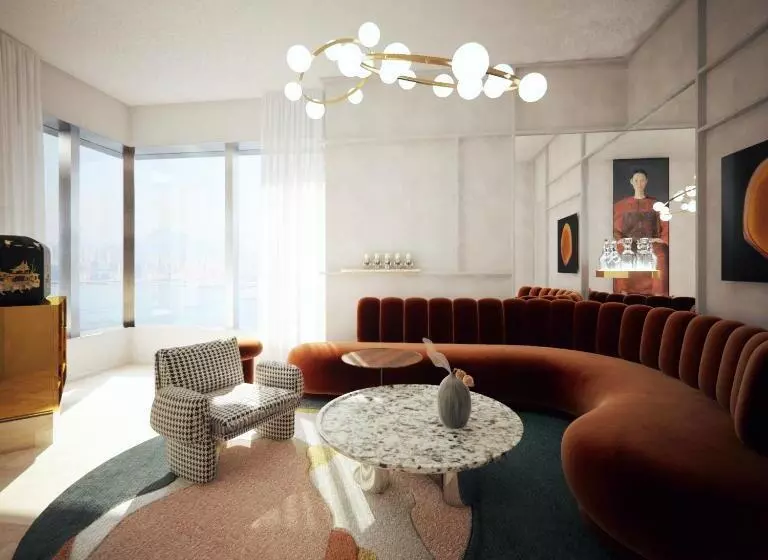 سوئیت با تخت بزرگ, Mondrian Hong Kong