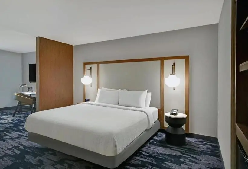 キングサイズベッドのスイートルーム, Fairfield By Marriott Inn & Suites Mansfield