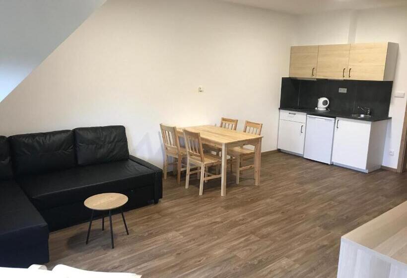 חדר דופלקס, Apartmány Na Handě