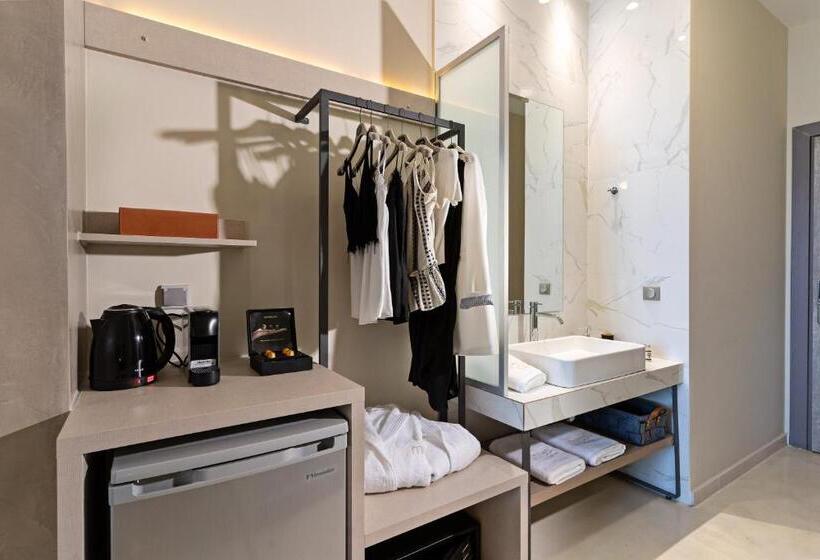 Chambre Deluxe Vue Mer avec Balcon, Mitos Suites