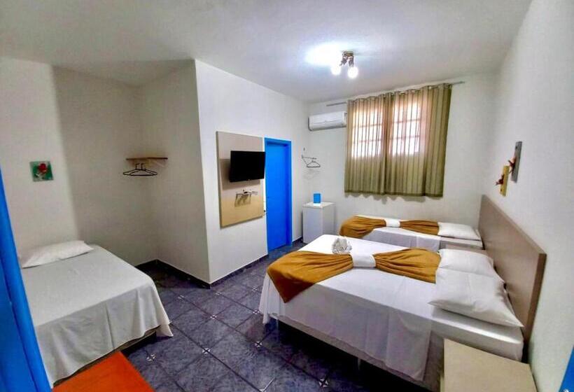 اتاق استاندارد چهار تخته, Pousada Cambará Suítes