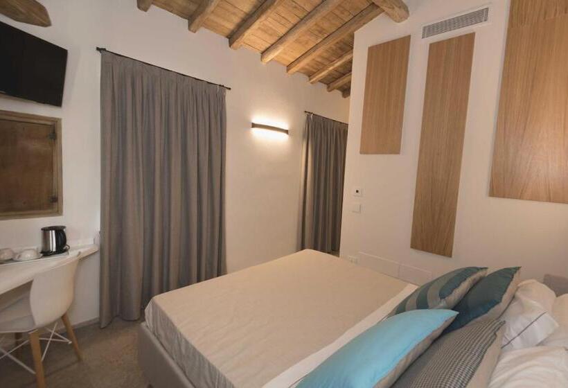 스탠다드 룸 가든 전망, Antico Borgo Molino 7cento Vicino Ai Giardini Di Ninfa