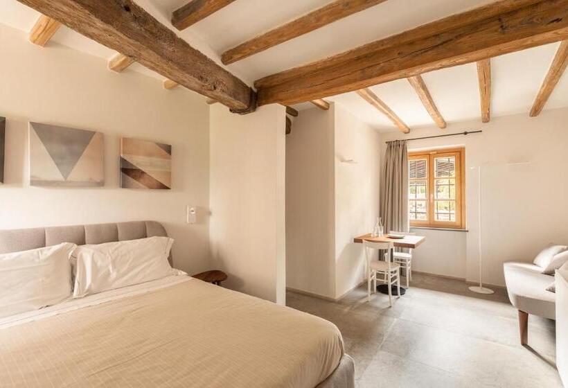스탠다드 자쿠지 룸, Antico Borgo Molino 7cento Vicino Ai Giardini Di Ninfa
