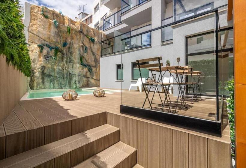 آپارتمان 1 خوابه با تراس, Roots