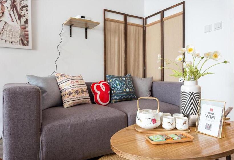 Апартаменты 1 Спальня, Hefei Yuefang·yuefang·square