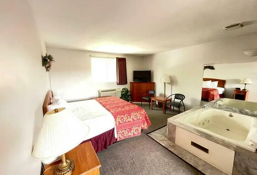 キングサイズベッドのスイートルーム, Vibe Inn   Whirlpools Suites   Lyons