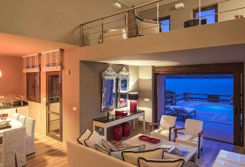 オーシャンビューの１ベッドルームビラ, Elounda Gulf Villas By Sandglass