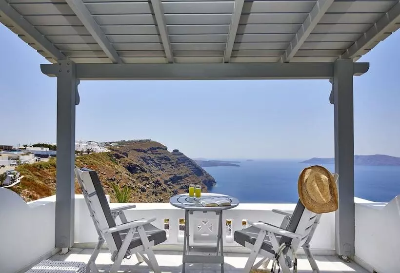 اتاق استاندارد با چشمانداز, Santorini Princess Spa