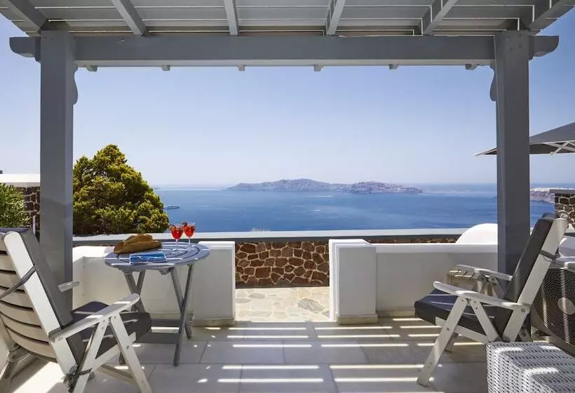 اتاق استاندارد با چشمانداز, Santorini Princess Spa