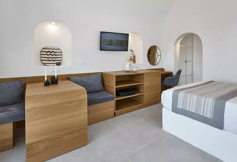 اتاق استاندارد با چشمانداز, Santorini Princess Spa