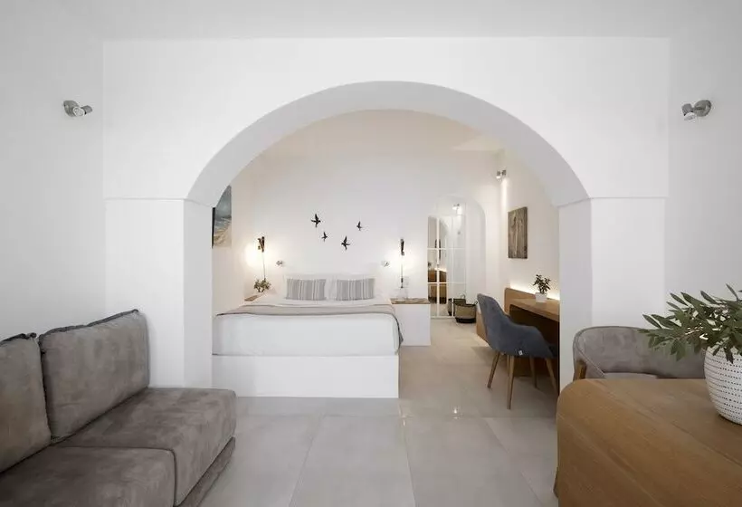 اتاق استاندارد با چشمانداز, Santorini Princess Spa
