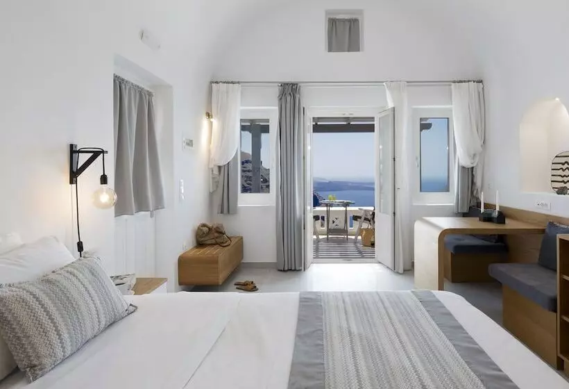 اتاق استاندارد با چشمانداز, Santorini Princess Spa