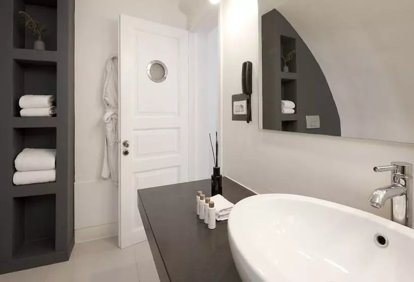 اتاق استاندارد سه تخته با چشمانداز, Santorini Princess Spa