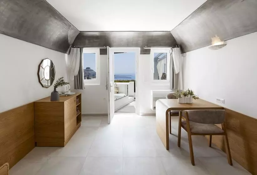 اتاق استاندارد سه تخته با چشمانداز, Santorini Princess Spa