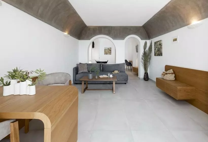 اتاق استاندارد سه تخته با چشمانداز, Santorini Princess Spa