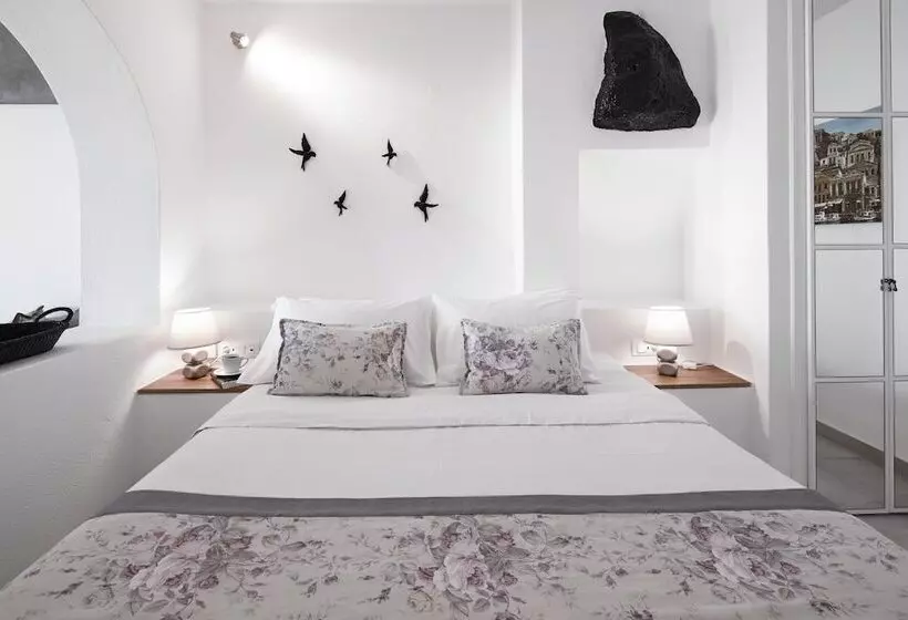 اتاق استاندارد سه تخته با چشمانداز, Santorini Princess Spa