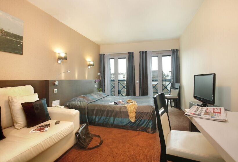 Четырехместный Номер Стандарт, The Originals City, Hôtel Les Thermes De L Avenue, Dax