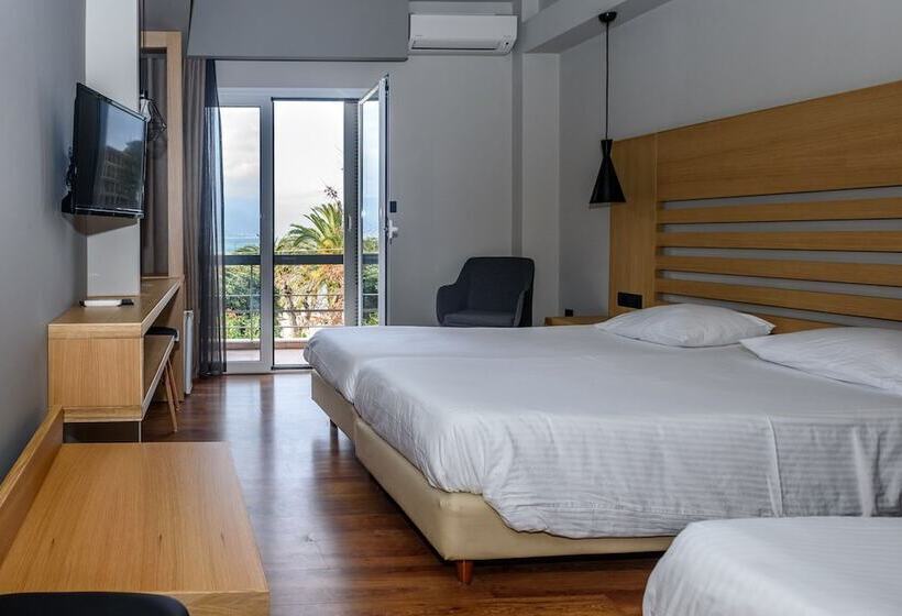 侧面海景标准三人间, Agamemnon