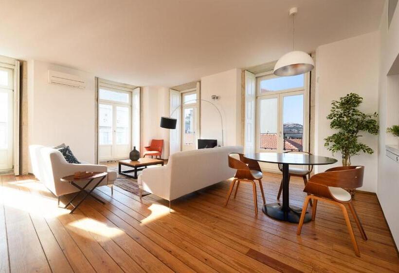 침실 1개 디럭스 아파트, Condes De Azevedo Palace Apartments