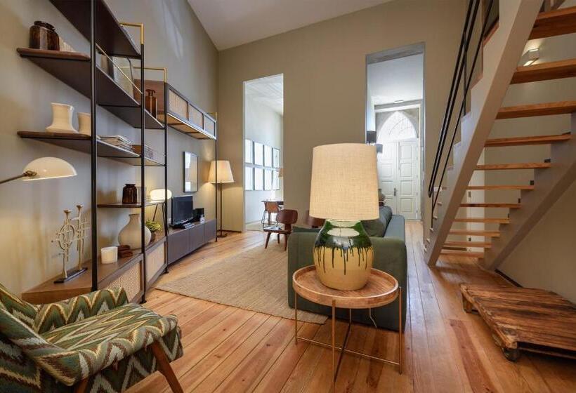 침실 2개 아파트, Condes De Azevedo Palace Apartments