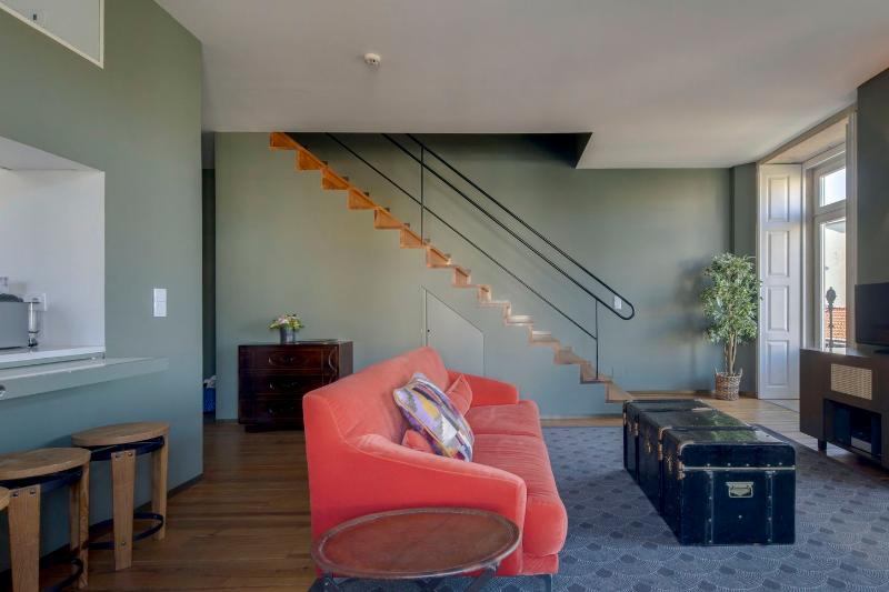 침실 1개 디럭스 아파트, Condes De Azevedo Palace Apartments