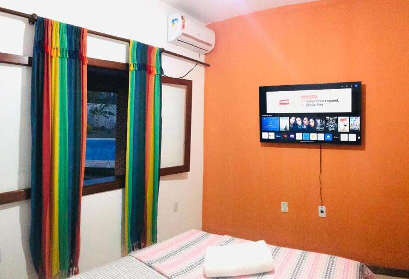 Quarto Estandar Banheiro Compartilhado, Terra Do Sol Pousada E Hostel
