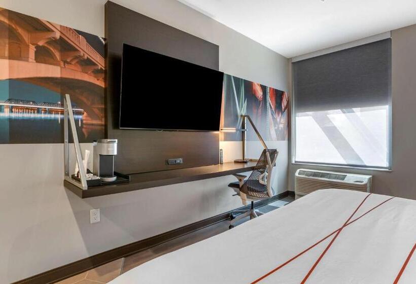 장애인을 위한 킹사이즈 침대 스탠다드 룸, Vīb Hotel By Best Western Phoenix   Tempe