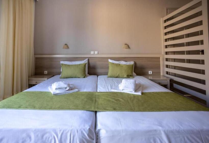 סטודיו סטנדרט עם נוף צדדי לים, Ilian Beach & Apartments