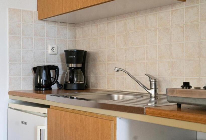 דירת חדר אקונומי, Ilian Beach & Apartments