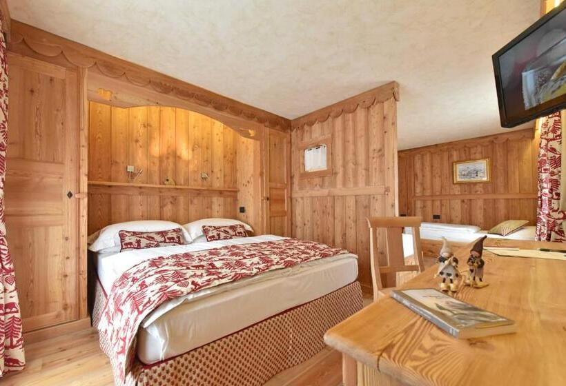 4인용 수피리어 룸, Miravidi A Cervinia