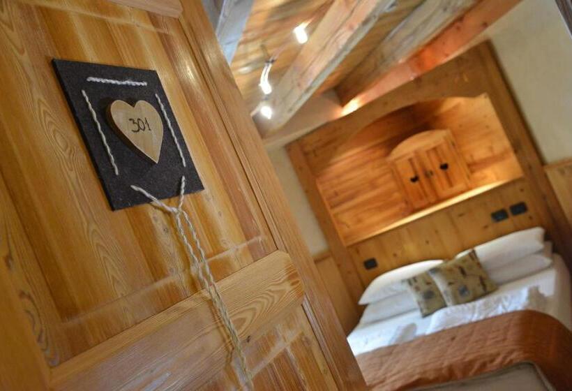 חדר סטנדרט עם מרפסת, Miravidi A Cervinia
