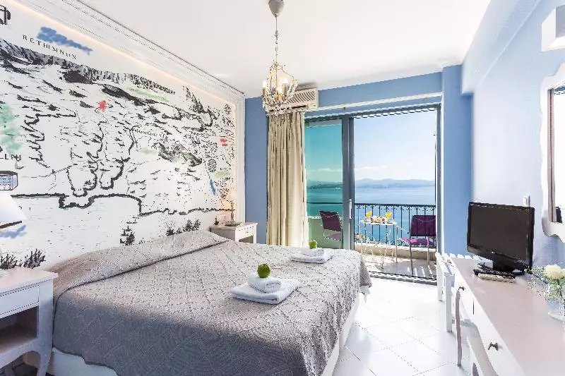 اتاق استاندارد با چشم‌انداز دریا, Palazzo Greco