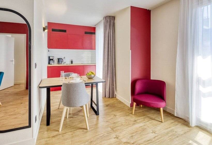Апартаменты 1 Спальня, Appart City Confort Paris Clichy  Mairie