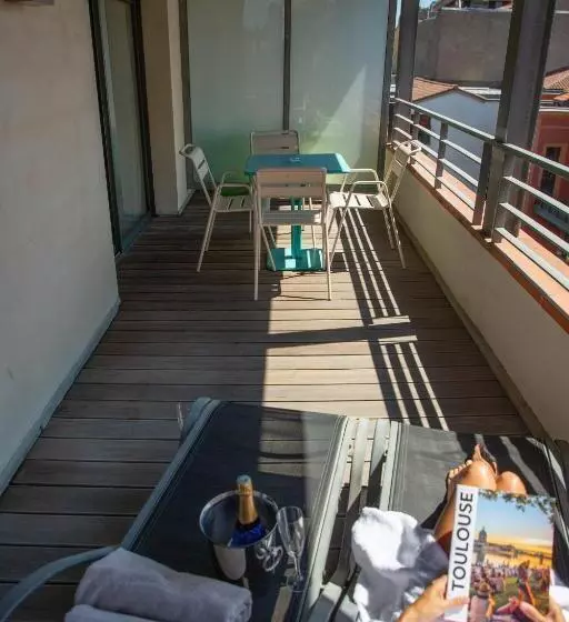 Duplex-huoneisto 1 Makuuhuone, Appart Hôtel Clément Ader