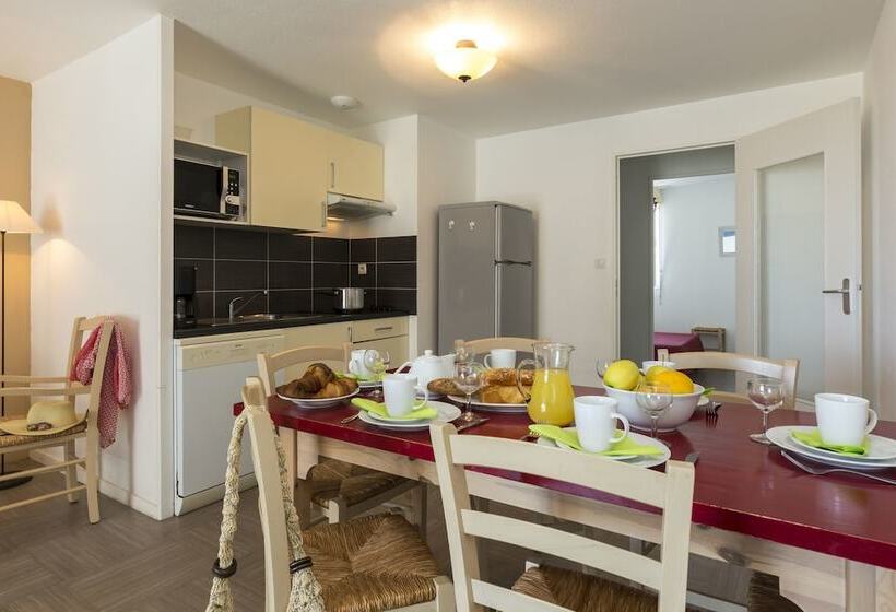 דירת שלושה חדרים, Résidence Odalys Domaine Des Roches Jaunes