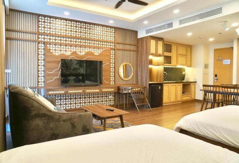 آپارتمان 1 خوابه با چشمانداز دریا, Flc Sea Tower Condotel