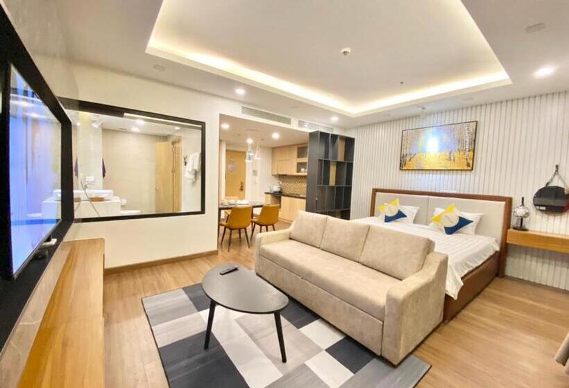 آپارتمان 1 خوابه با بالکن, Flc Sea Tower Condotel