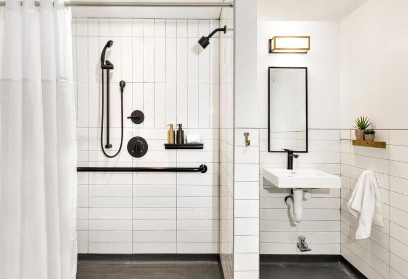 身障者適用キングサイズベッドルーム, The Revolution