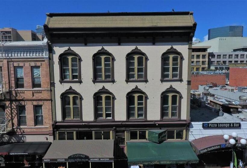 غرفة قياسية رباعية حمام مشترك, Gaslamp Hostel