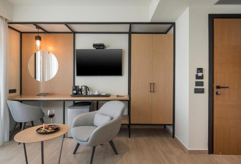 חדר דלוקס עם מרפסת, Hyperion City Hotel & Spa