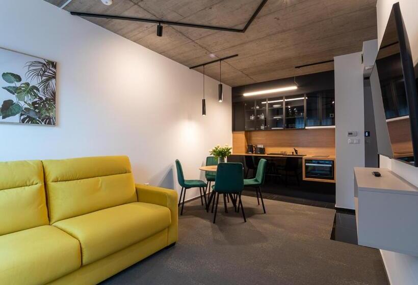 Апартаменты 1 Спальня, Noir