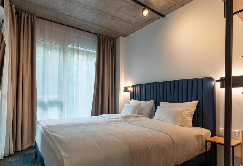 Апартаменты 1 Спальня с Балконом, Noir