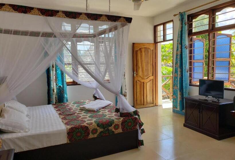 带大床的标准间, Khadija Kiwengwa Apartment