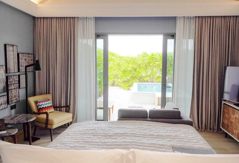 ویلای یک اتاق خوابه با استخر شنا, Le Meridien Maldives Resort & Spa