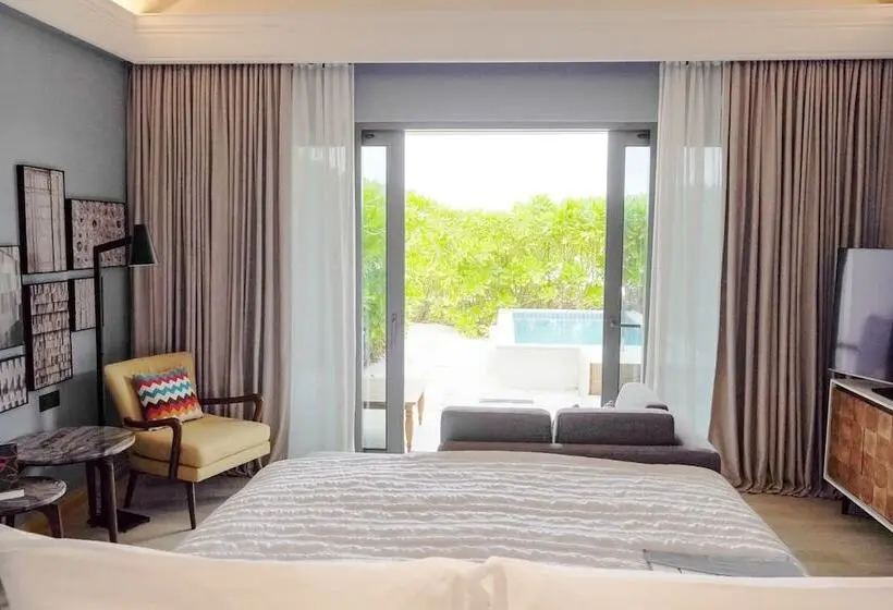 ویلای یک اتاق خوابه با استخر شنا, Le Meridien Maldives Resort & Spa